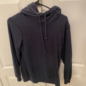 Blue hoodie